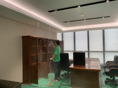 【格安瑞環(huán)?！扛Ｌ飬^(qū)漢國城市中心73層辦公室裝修污染治理案例